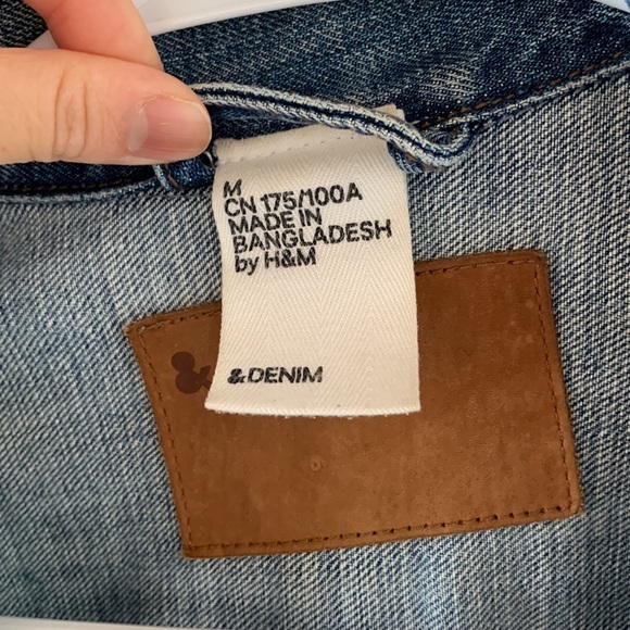 Oversized denim jacket - Picture 3 of 4